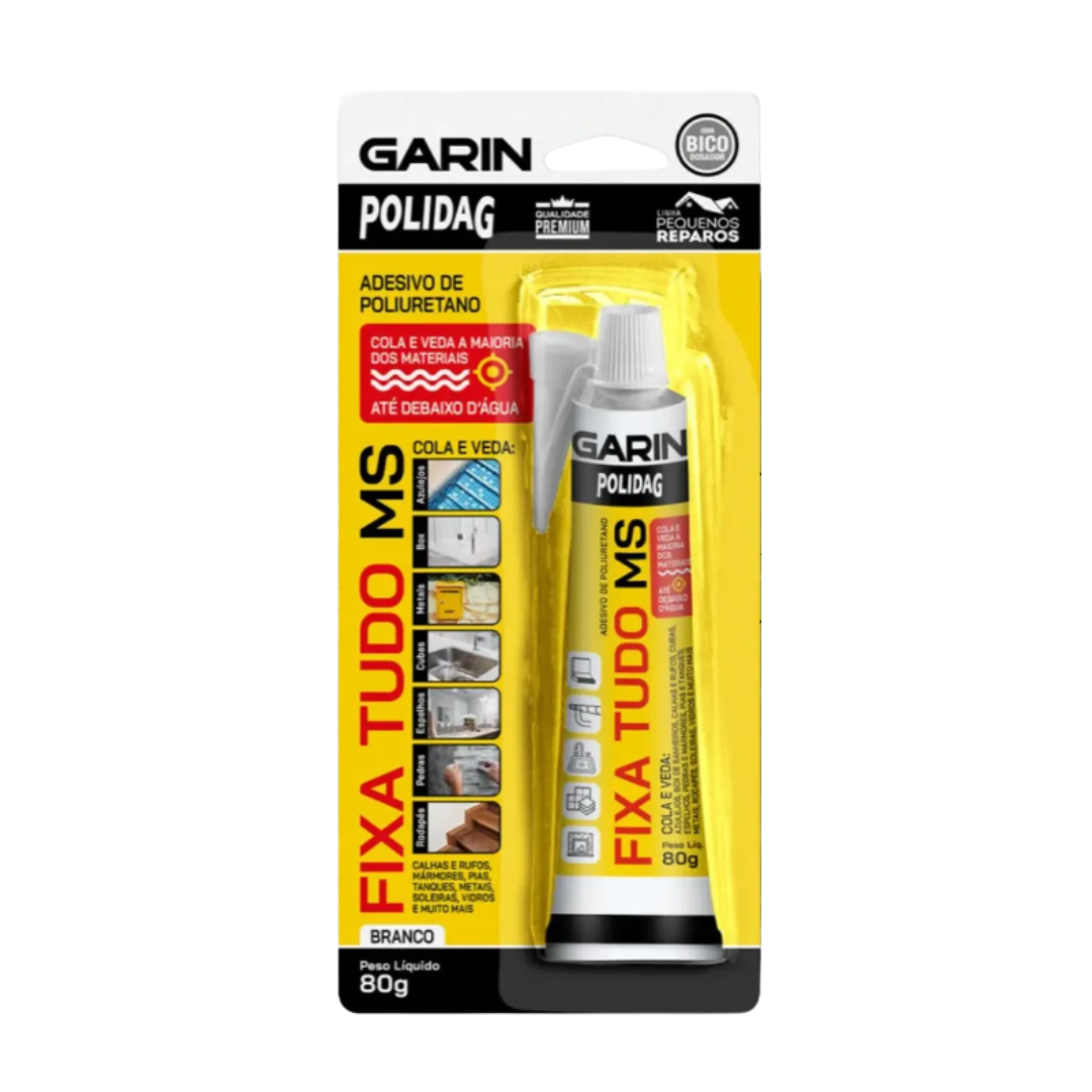 FIXA TUDO GARIN 80G - BRANCO