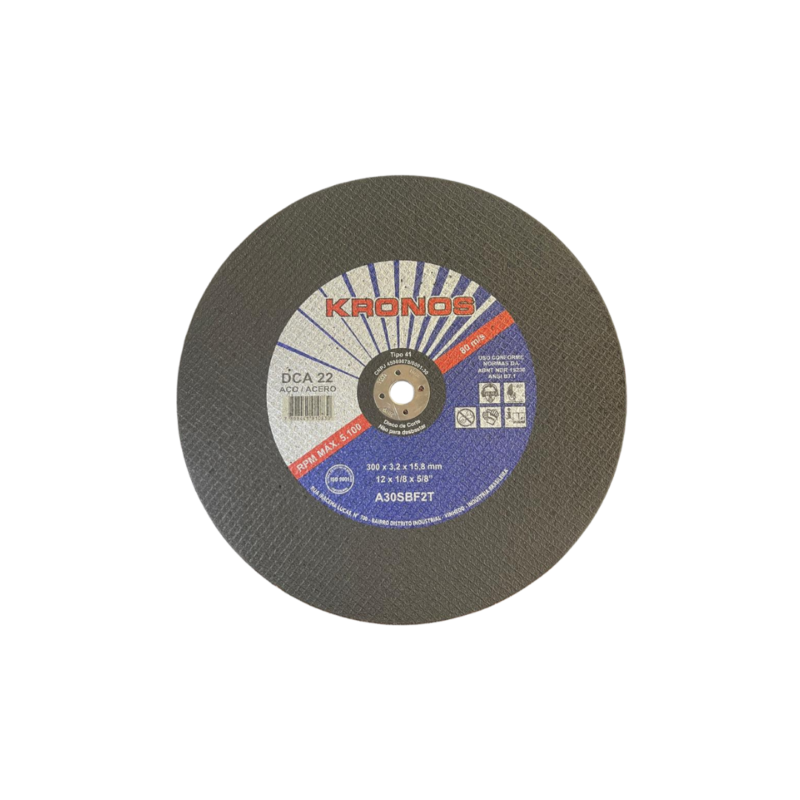 DISCO CORTE 12"X5/8 KRONOS