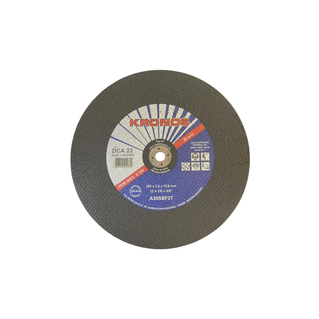DISCO CORTE 12"X5/8 KRONOS