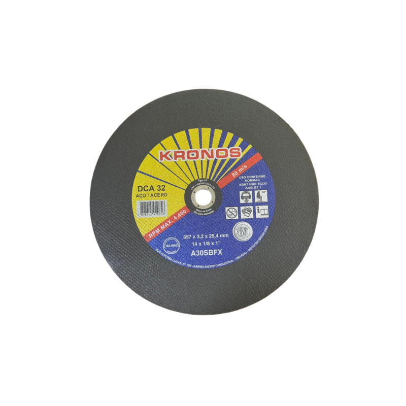 DISCO CORTE 14"X1" KRONOS