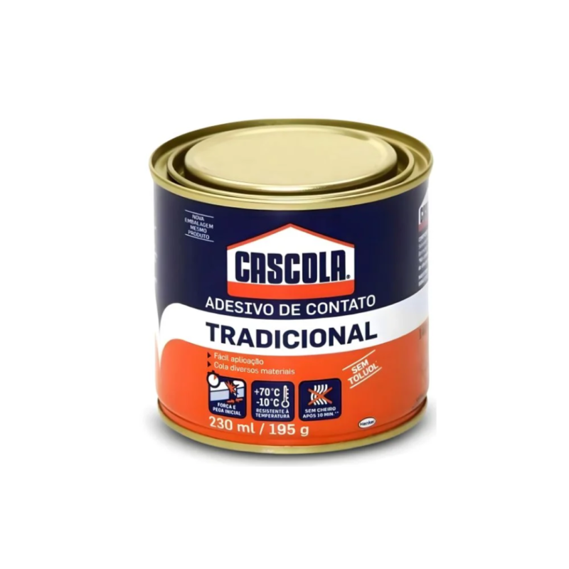 COLA CONTATO CASCOLA SEM TOLUOL 195G