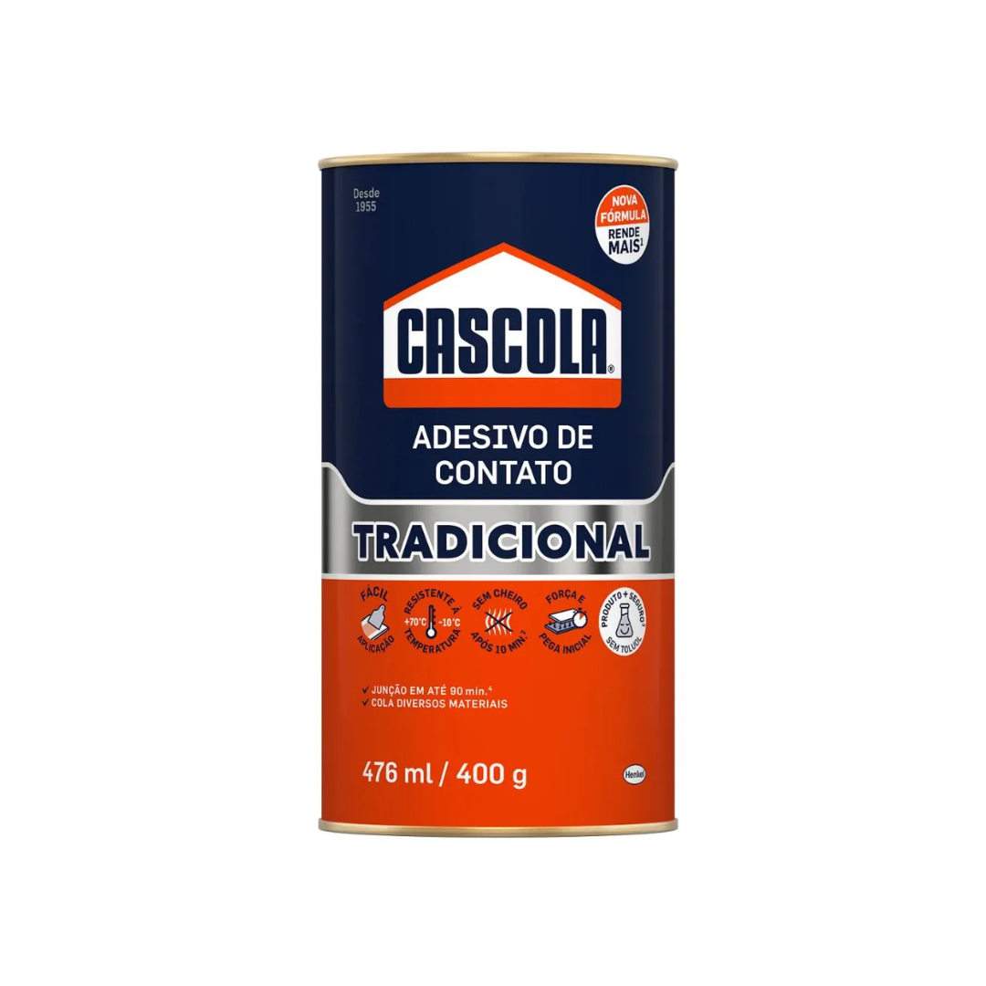 COLA CONTATO CASCOLA SEM TOLUOL 400G