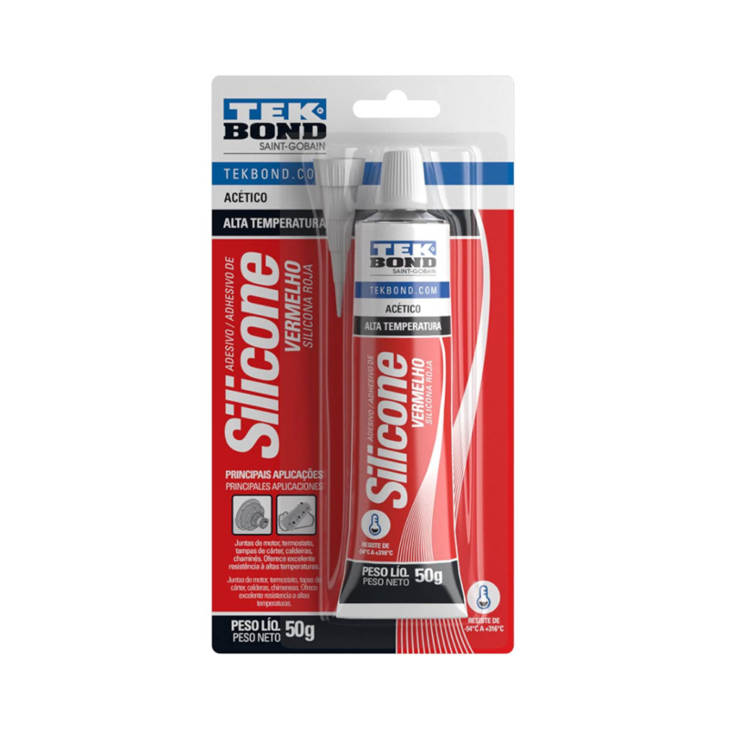 COLA SILICONE 50G ALTA TEMPERATURA