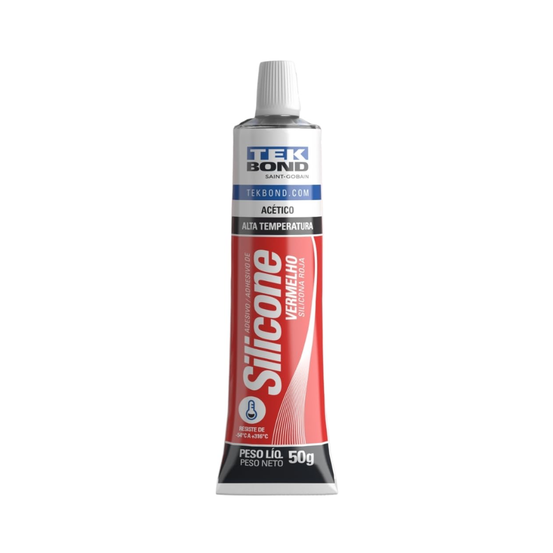 COLA SILICONE 50G ALTA TEMPERATURA - Imagem 2