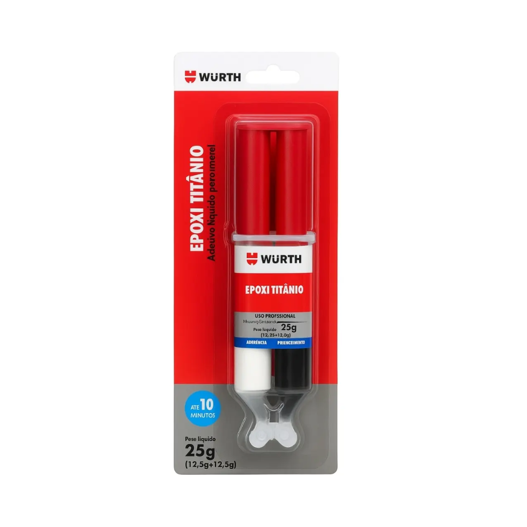 ADESIVO EPÓXI TITÂNIO EXPRESS WURTH 25G