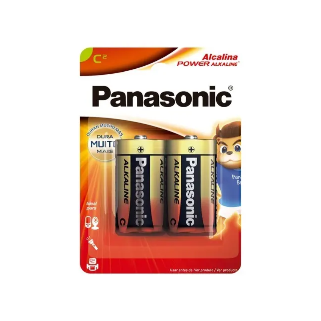 PILHA ALCALINA MD C2 C/02 PANASONIC