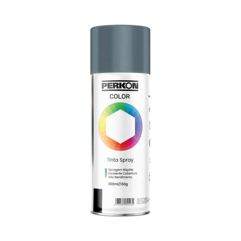 TINTA SPRAY ALTA TEMPERATURA ALUMÍNIO
