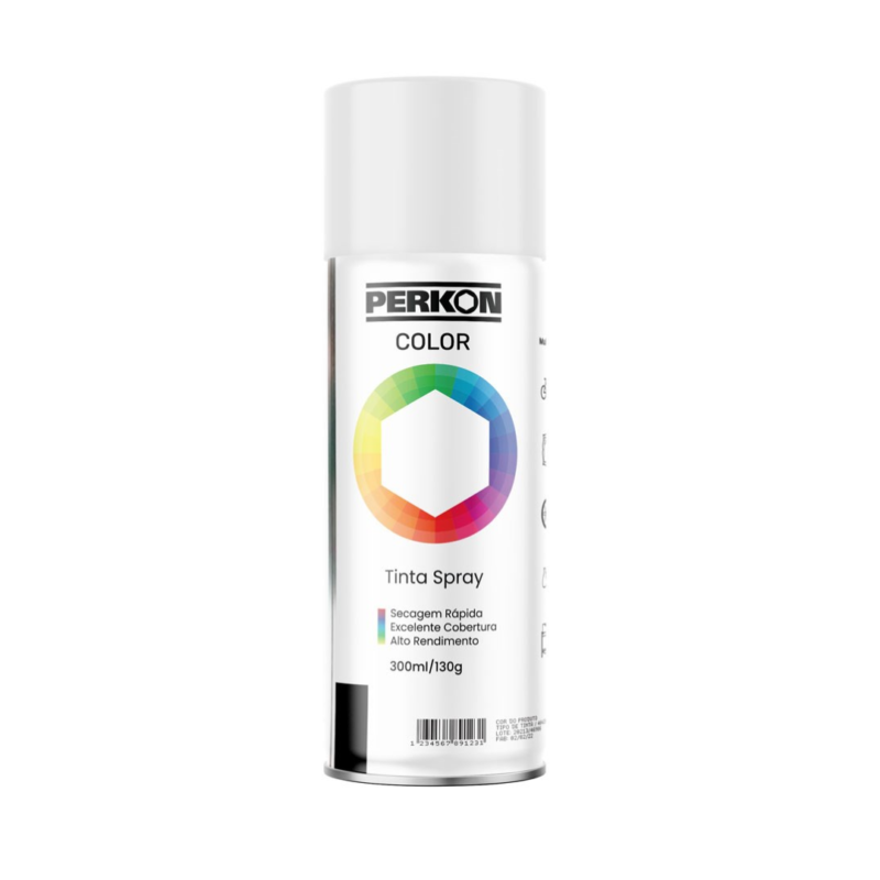 TINTA SPRAY BRANCO BRILHANTE