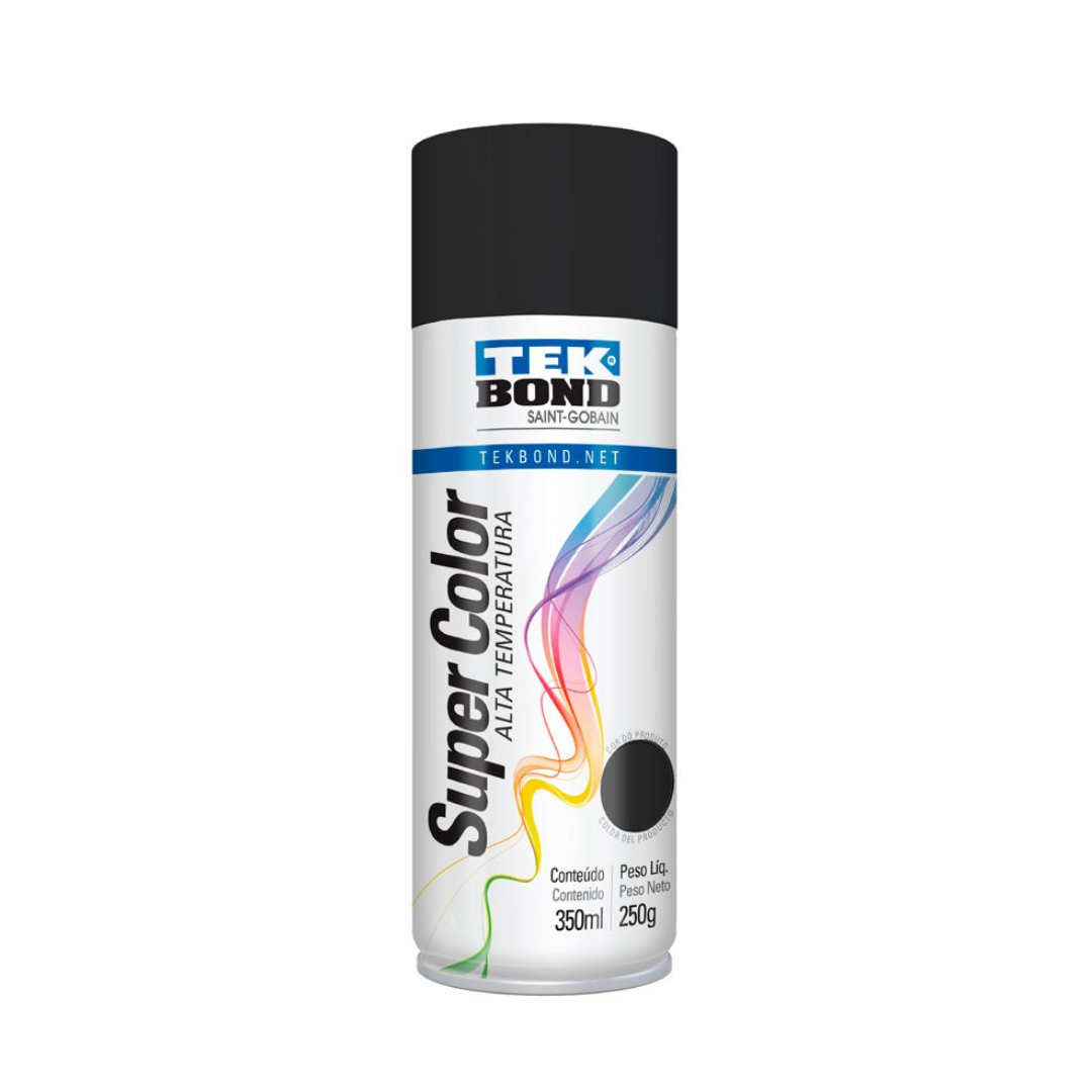 TINTA SPRAY ALTA TEMPERATURA PRETO FOSCO
