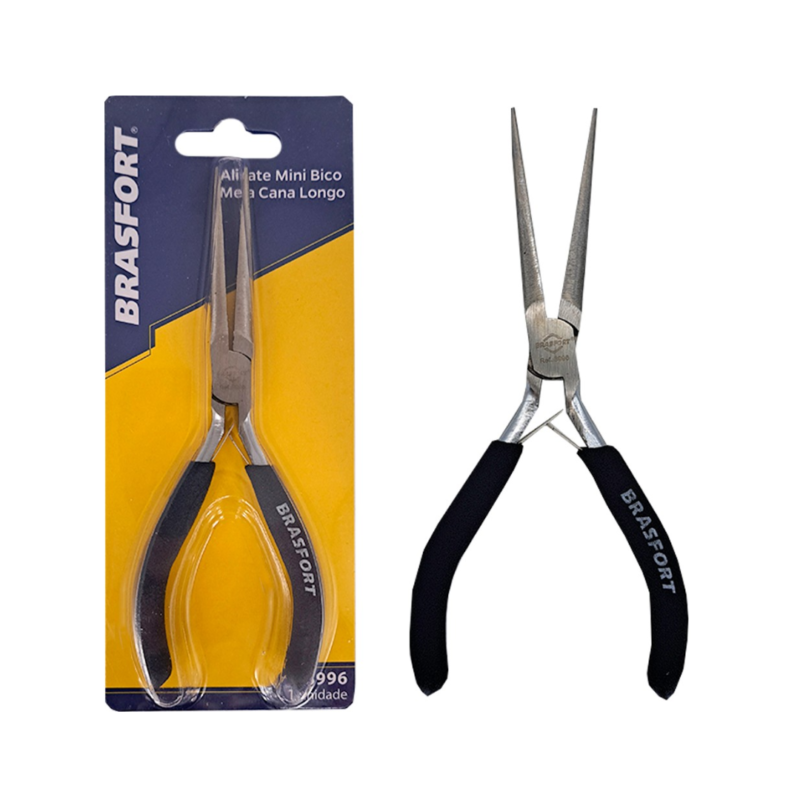 ALICATE MINI BICO 1/2 CANA LONGO BRASFORT