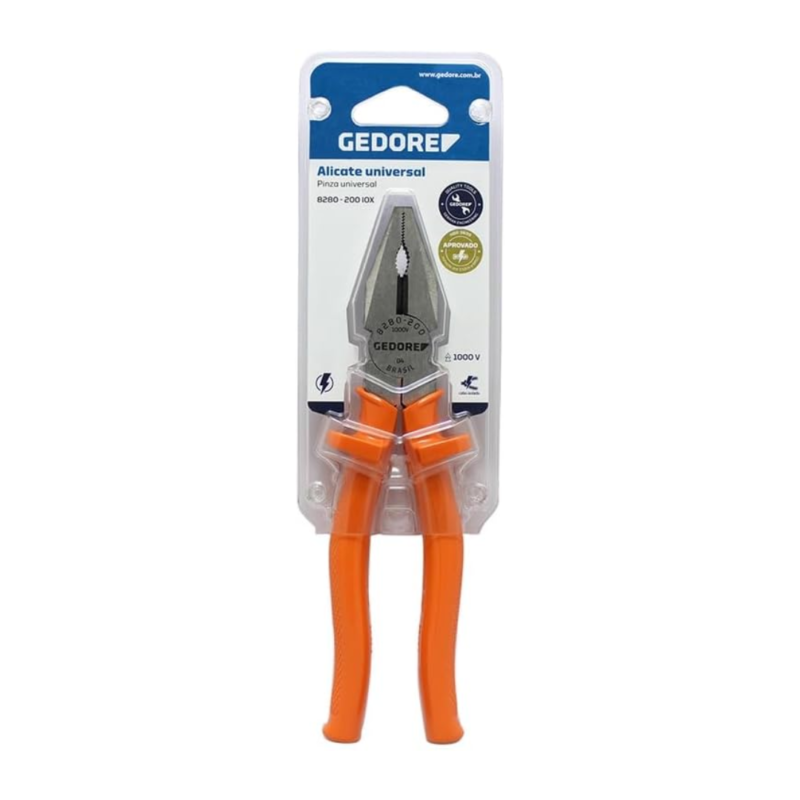 ALICATE UNIVERSAL ISOLADO GEDORE 8"