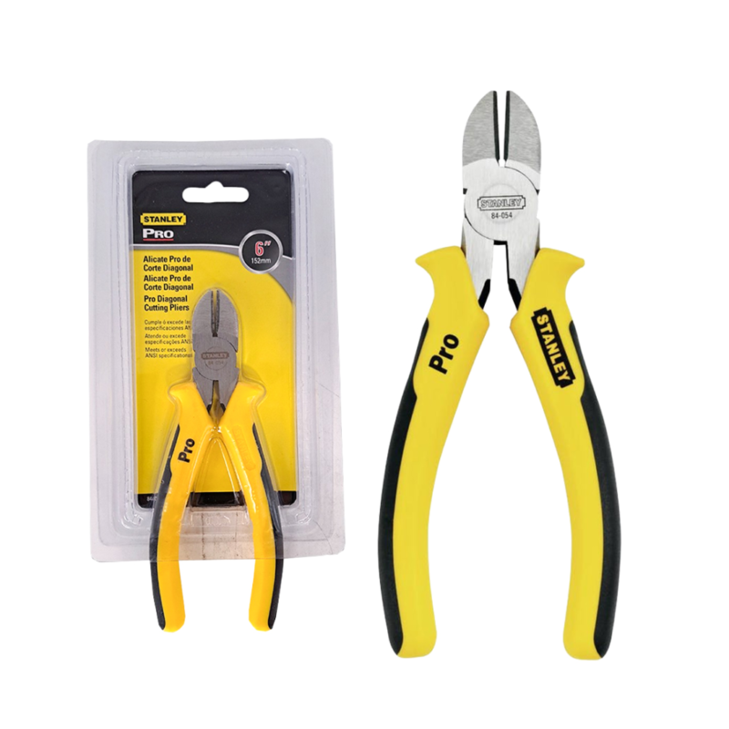 ALICATE CORTE DIAGONAL STANLEY PL 6"