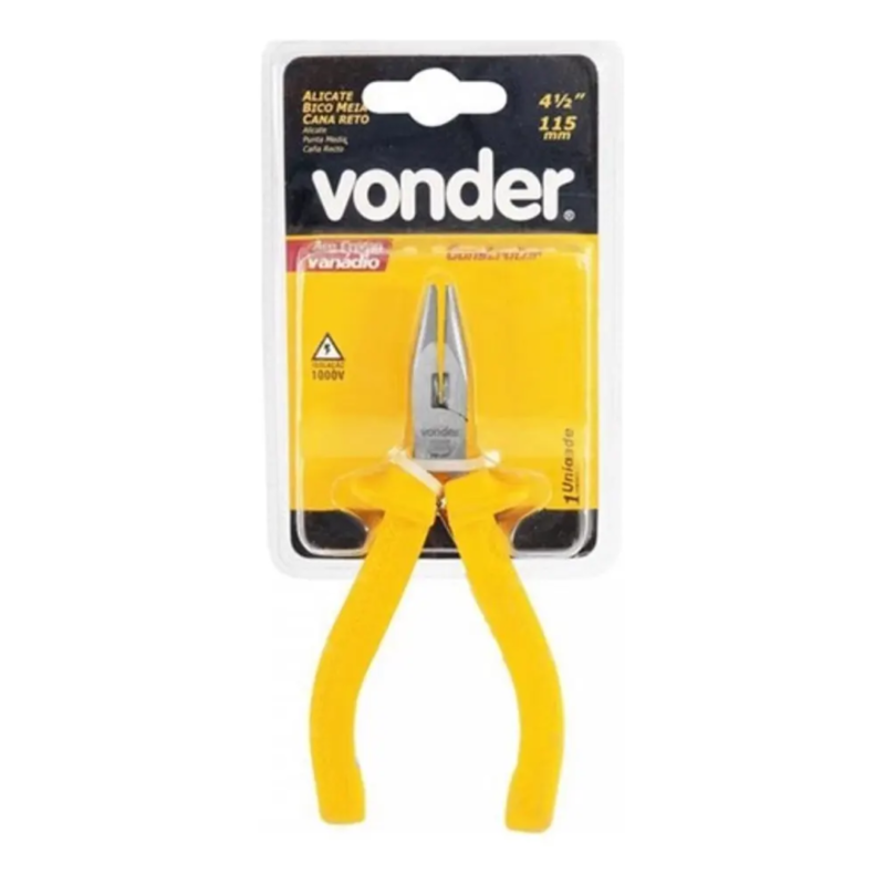 ALICATE BICO 1/2 CANA RETO 41/2 1000V VONDER