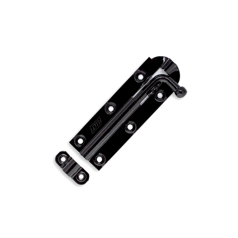 FECHO FIO REDONDO PRETO 60950 5" LOTH(REAL)