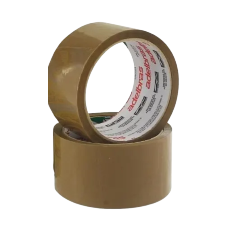 FITA P/EMBALAGEM MARRON 48MMX45M ADELBRAS