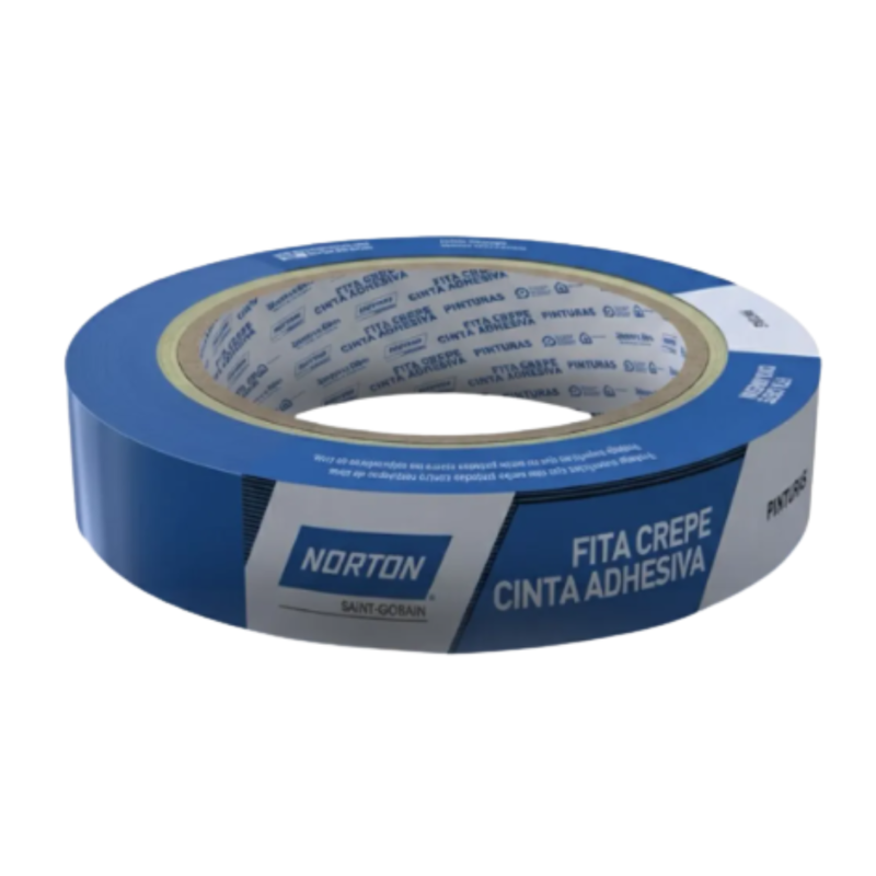 FITA CREPE 18MMX40M AZUL AUTOMOTIVA NORTON