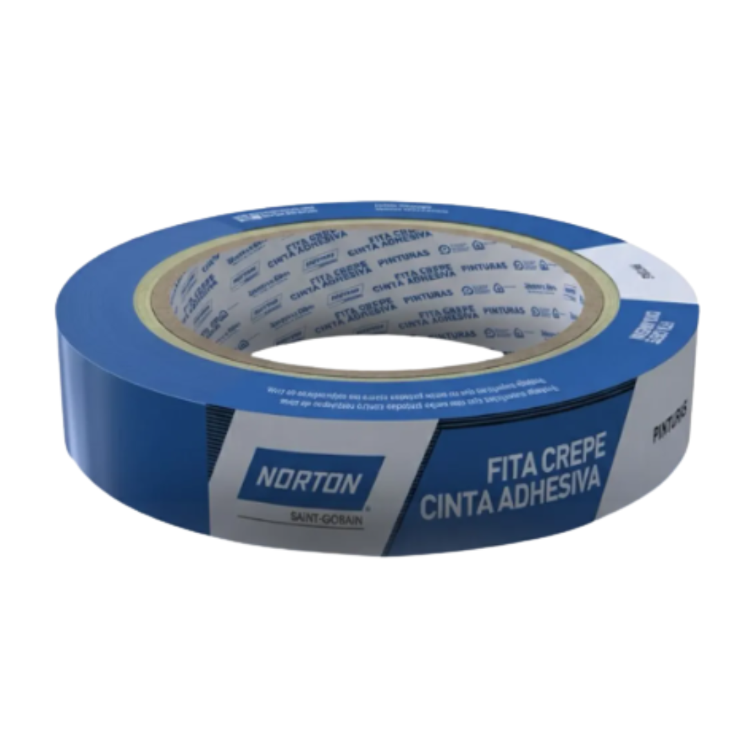 FITA CREPE 18MMX40M AZUL AUTOMOTIVA NORTON