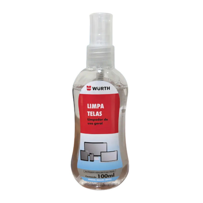 LIMPA TELAS 100ML WURTH