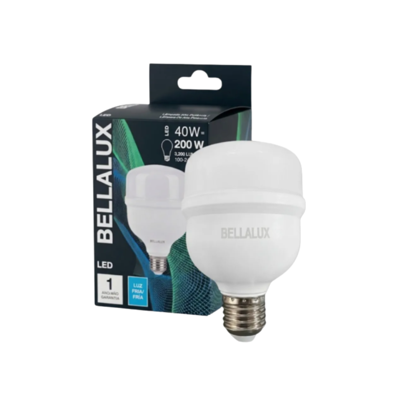 LÂMPADA LED BULBO 6500K 40W BELLALUX