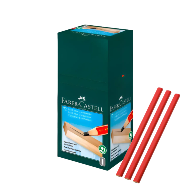 LÁPIS CARPINTEIRO FABER CASTELL
