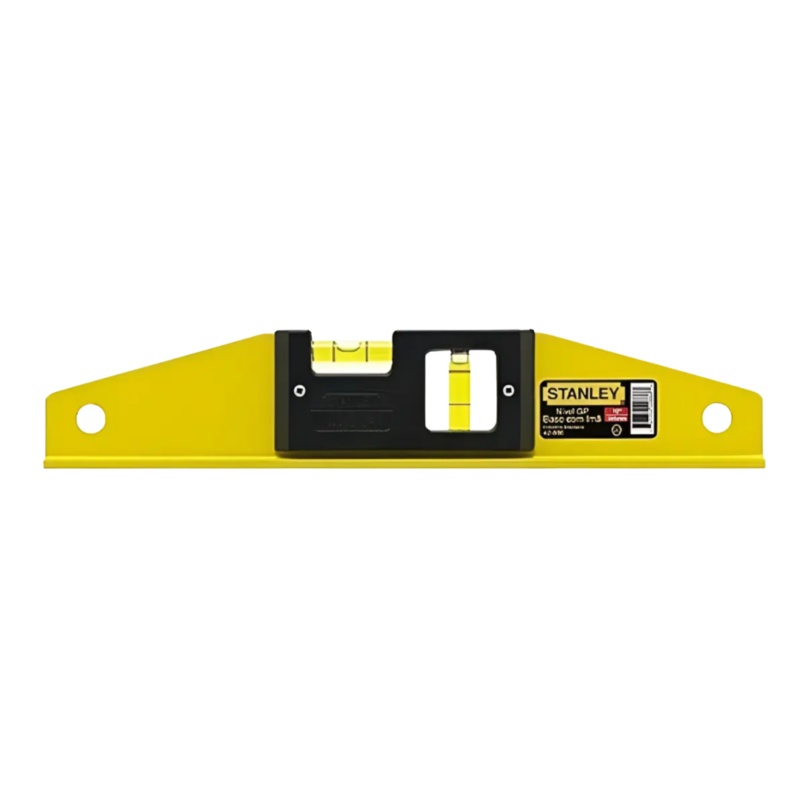 NÍVEL ALUMÍNIO STANLEY BASE MAGNÉTICA GP 30CM (12")