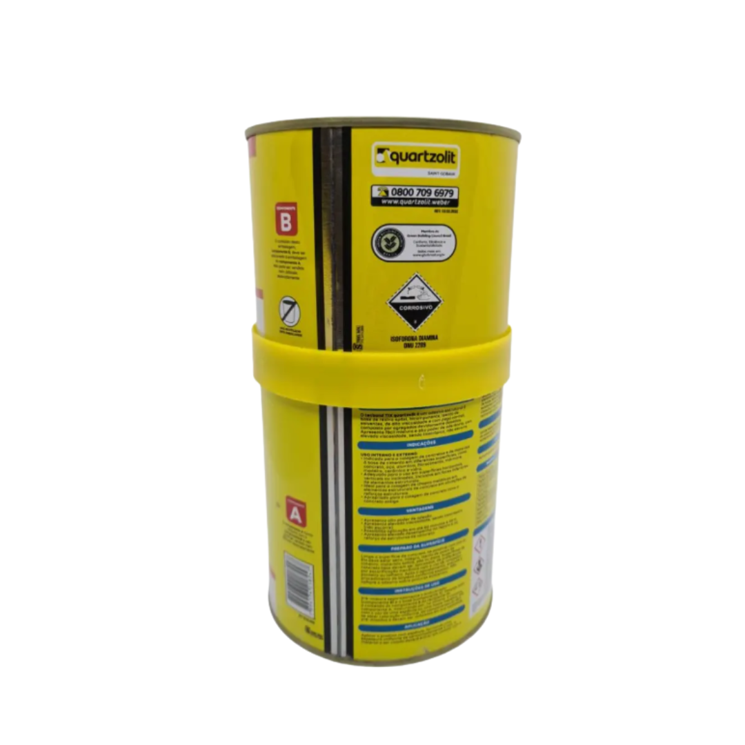 ADESIVO ESTRUTURAL TECBOND TIX QUATZOLIT 1KG - Imagem 2