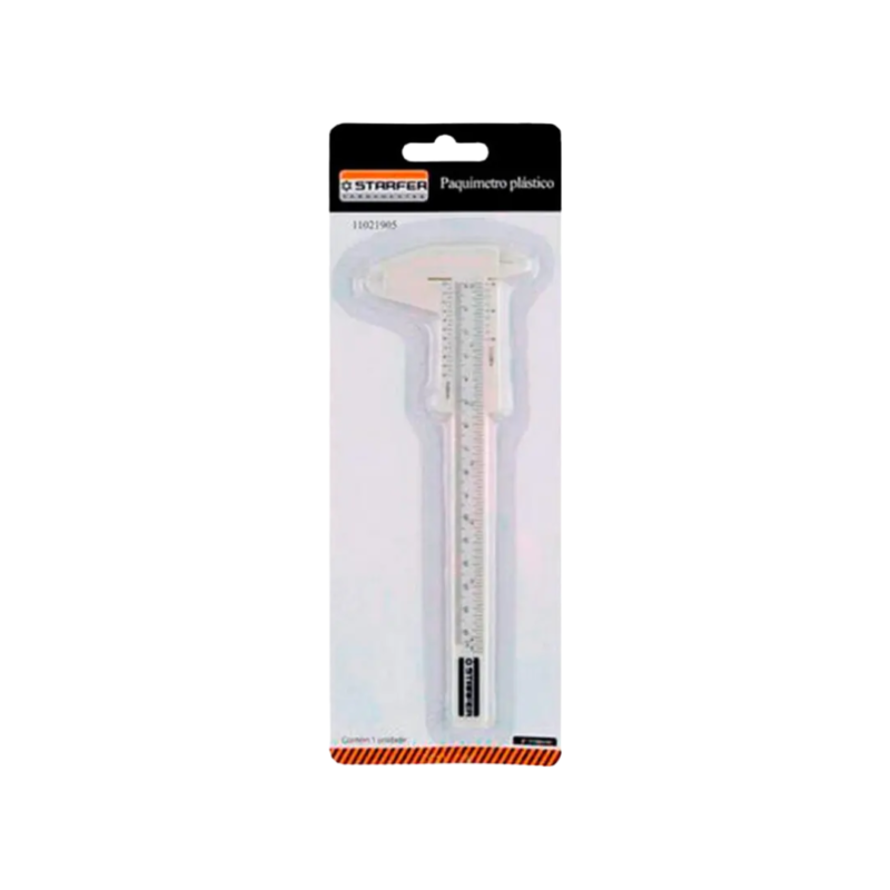 PAQUÍMETRO PLÁSTICO STARFER 6" 150MM