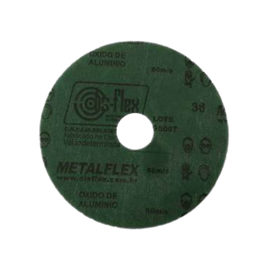 DISCO LIXA 4.1/2 GRÃO 36 DISFLEX - Imagem 2