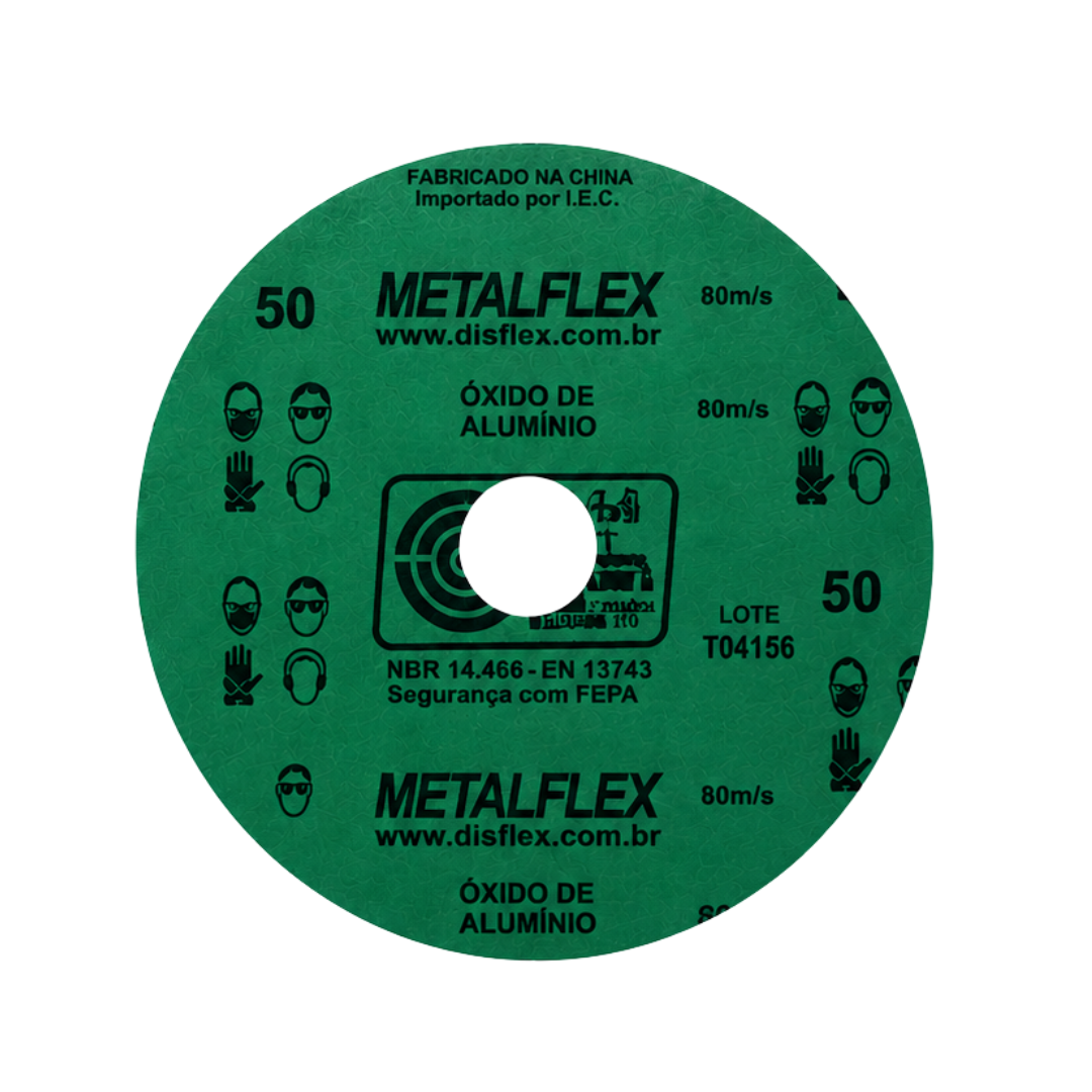 DISCO LIXA 4.1/2 GRÃO 50 DISFLEX - Imagem 2