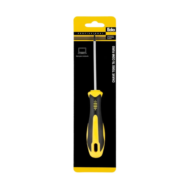CHAVE TORX COM CABO T-06 COM FURO NOTEBOOK EDA