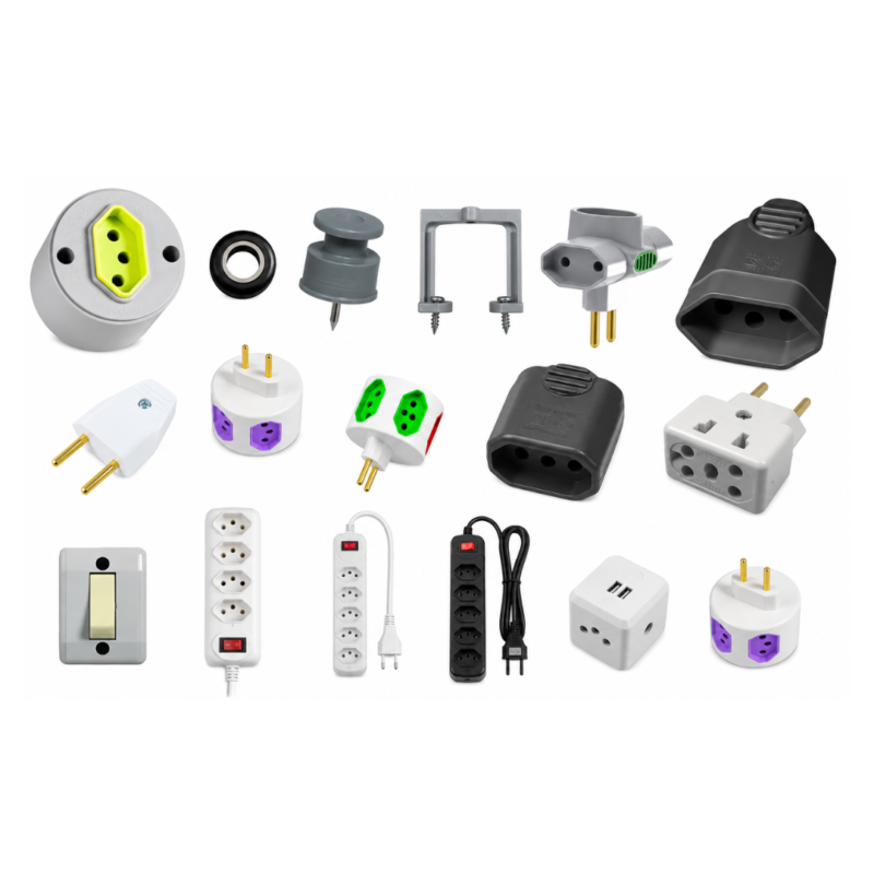Tomadas/ Adaptadores e Acessórios