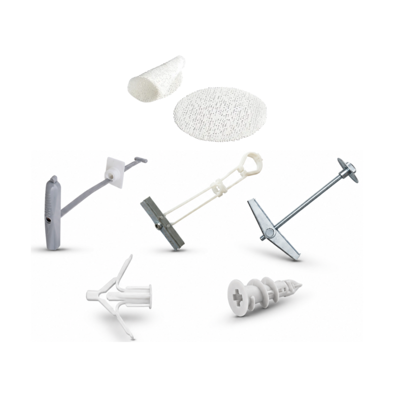 Buchas para Gesso e Drywall