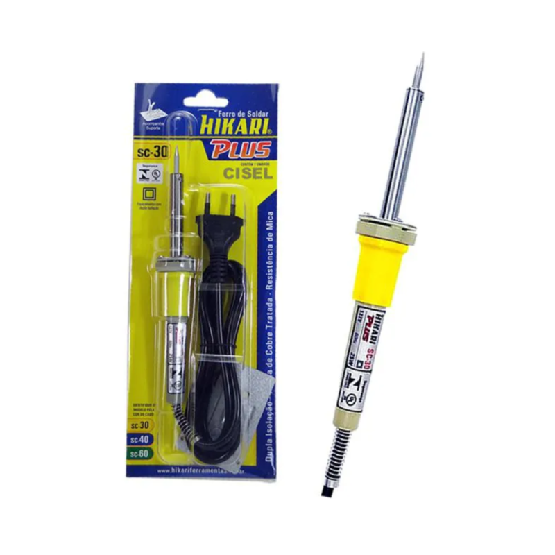FERRO DE SOLDA 25W/127V HIKARI