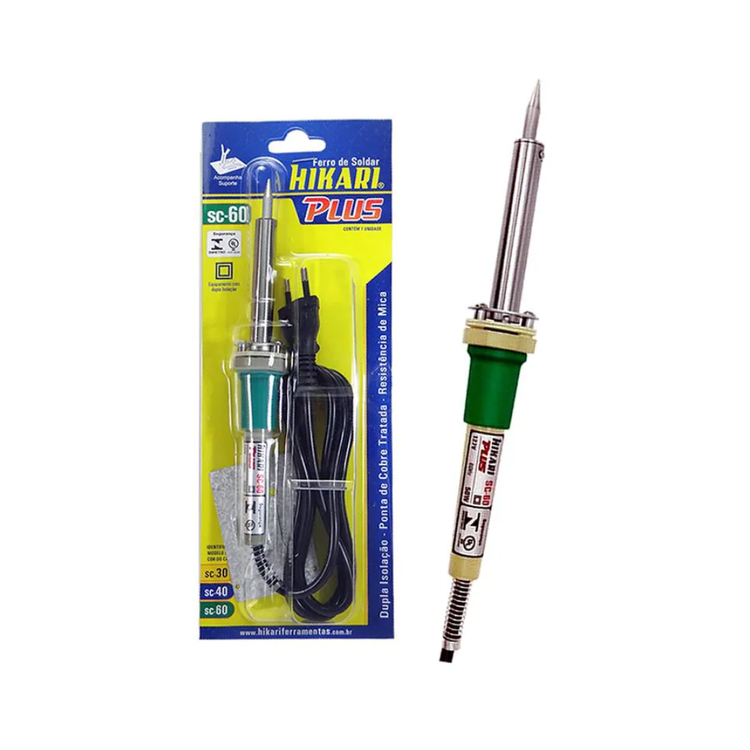 FERRO DE SOLDA 50W/127V HIKARI