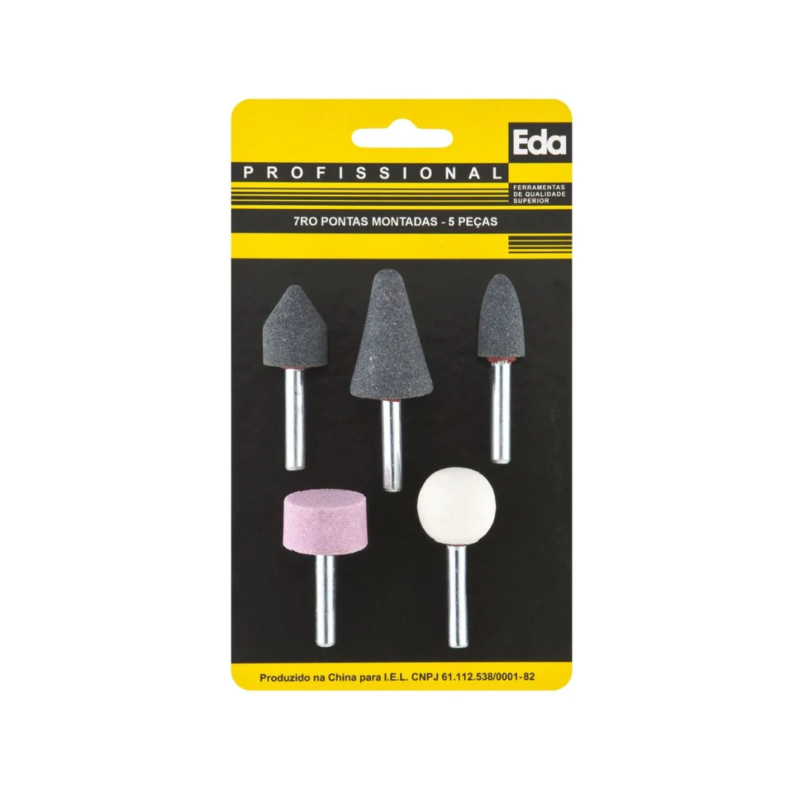 JOGO PONTAS MONTADAS COM 05 PEÇAS EDA