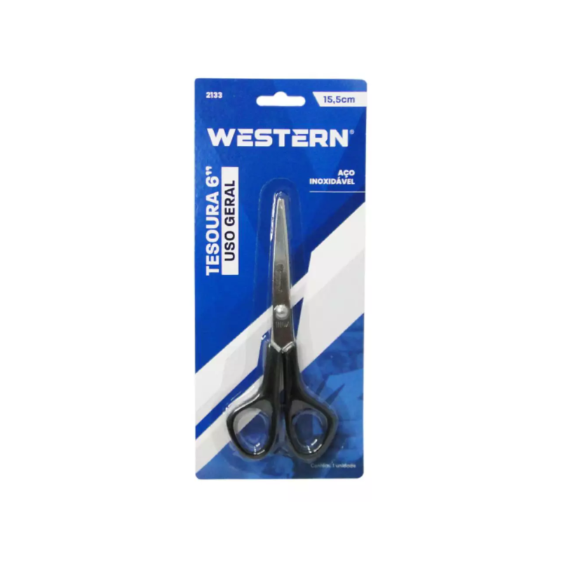 TESOURA USO GERAL WESTERN 6"