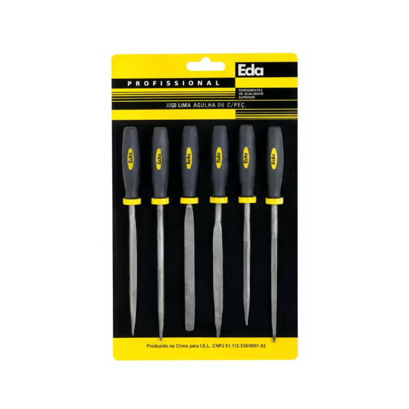 LIMA AGULHA EDA KIT 06 PEÇAS