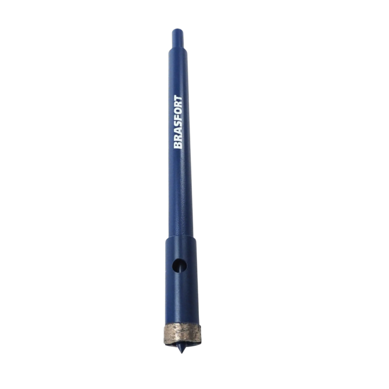 SERRA COPO DIAMANTADA 19MM BRASFORT COM HASTE