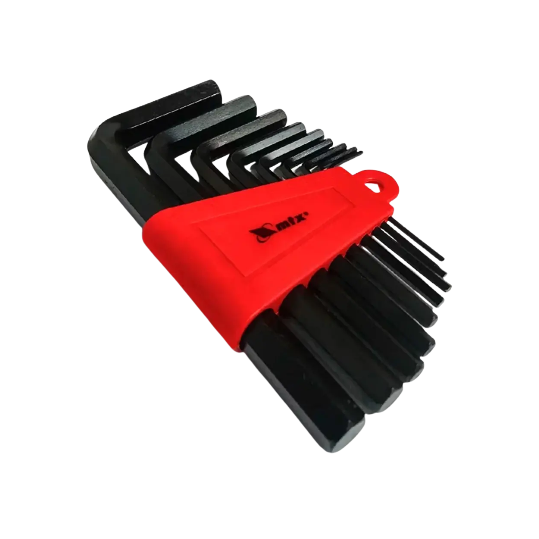 JOGO CHAVE ALLEN MTX 1,5 A 10MM CURTO COM 09 PEÇAS - Imagem 2