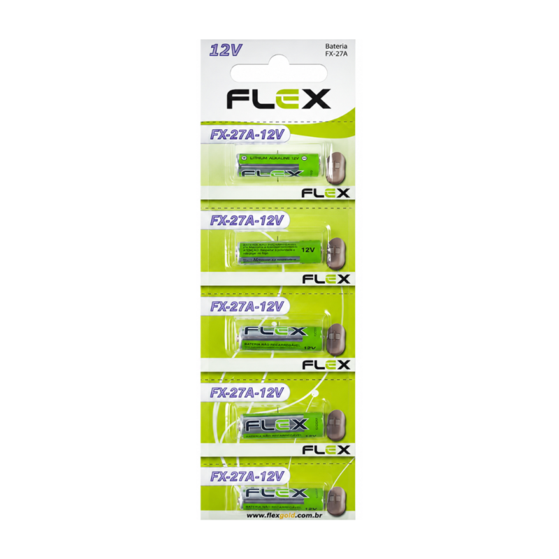 PILHA BATERIA 12V 27A FLEXGOLD