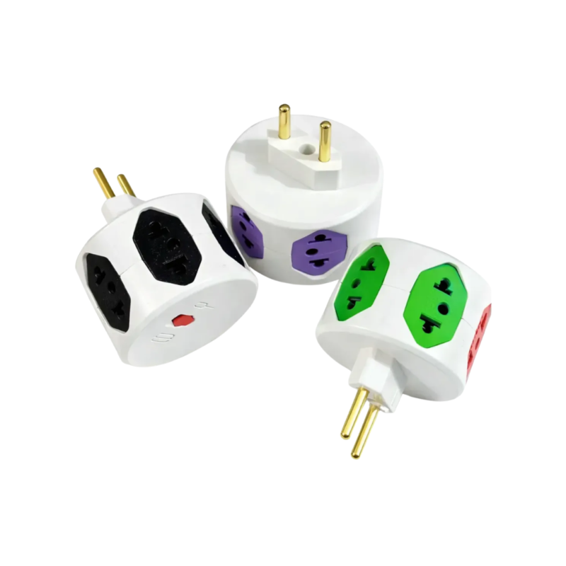 CUBO 5 SAÍDAS COM FUSÍVEL (SENDO 4 SAÍDAS 10A E 1 SAÍDA 20A)