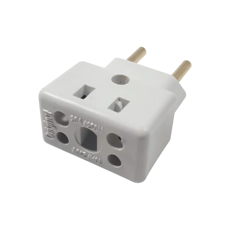 PLUG BOB 10A/20A BRANCO