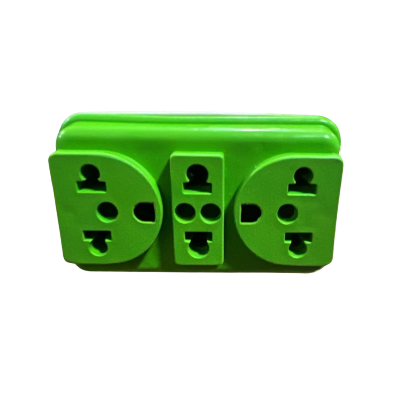PLUG TRIPLO 90 GRAUS 10/20A
