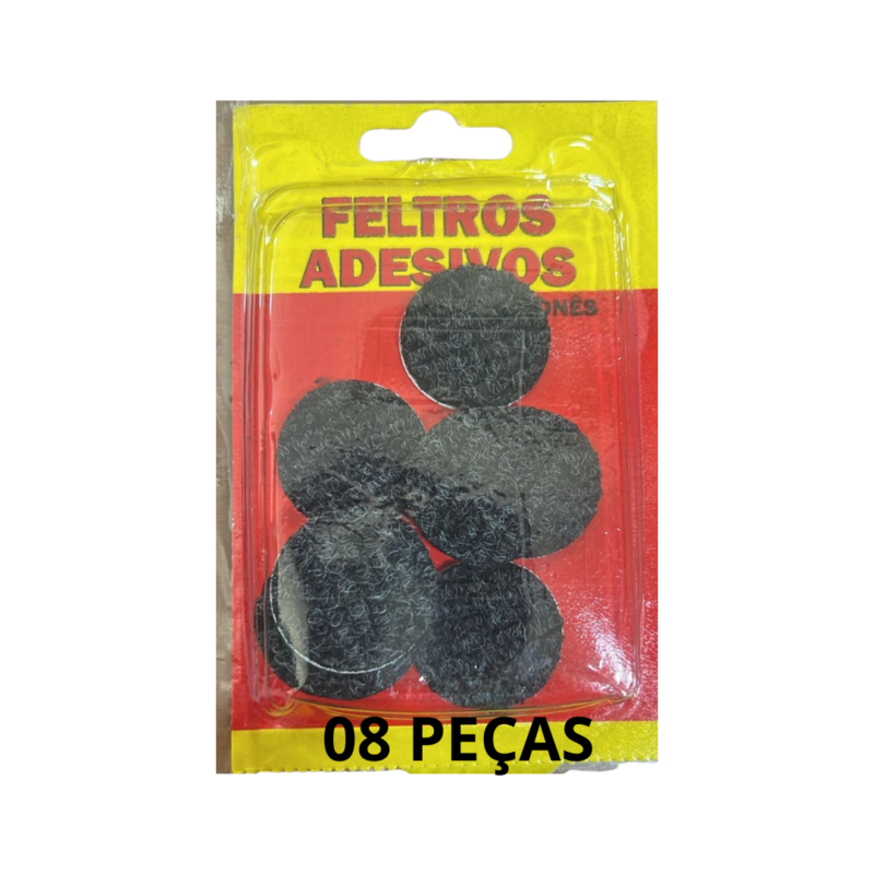 FELTRO ADESIVO PARA PÉS DE CADEIRA REDONDO 30MM JAPONÊS