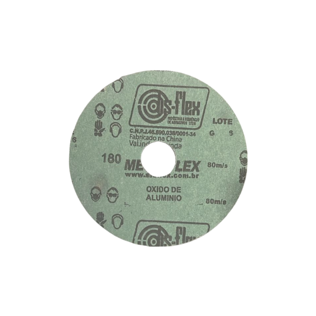 DISCO LIXA 4.1/2 GRÃO 180 DISFLEX - Imagem 2